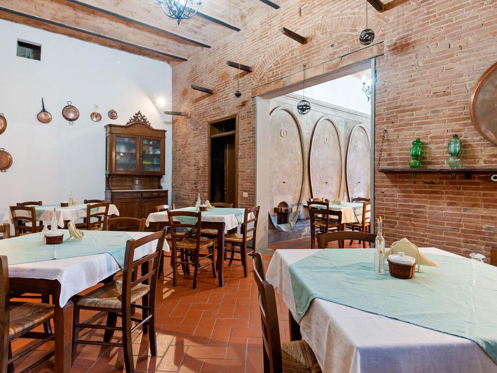 Casa vacanze in Toscana, sala per la colazione