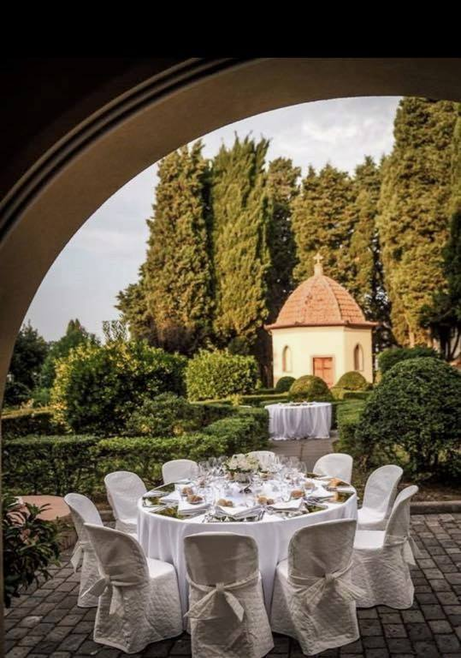 location matrimonio villa toscana, allestimento tavoli