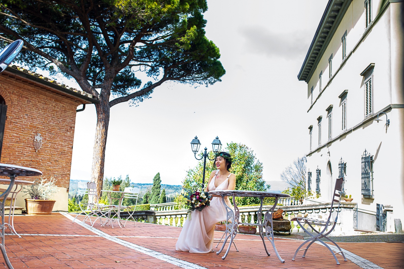 Villa per matrimonio di classe in Toscana